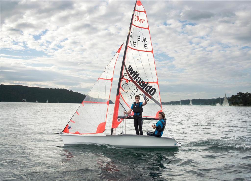 The water taken from Pittwater for the mixing of the waters at the Youth Worlds in Portugal - ISAF Youth Sailing World Championships  © Sally Colley